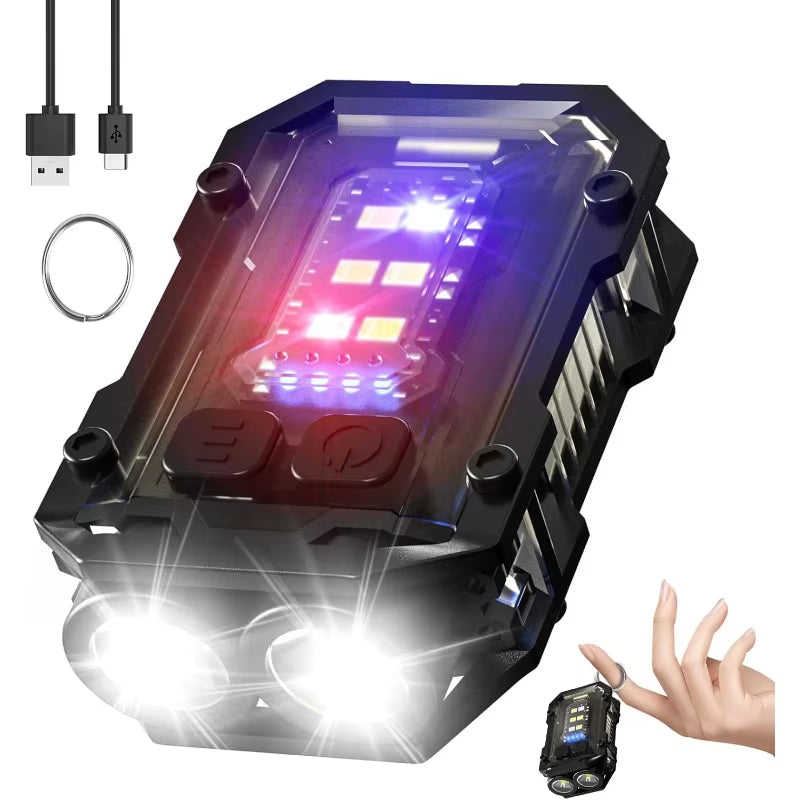 EDC TactLite Pro – USB Rechargeable Tactical Flashlight